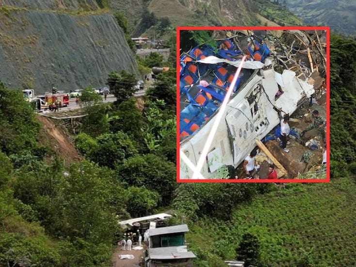 Cae autobús escolar por un barranco tras viaje de graduación en Antioquia, Colombia; 16 estudiantes y el conductor pierden la vida