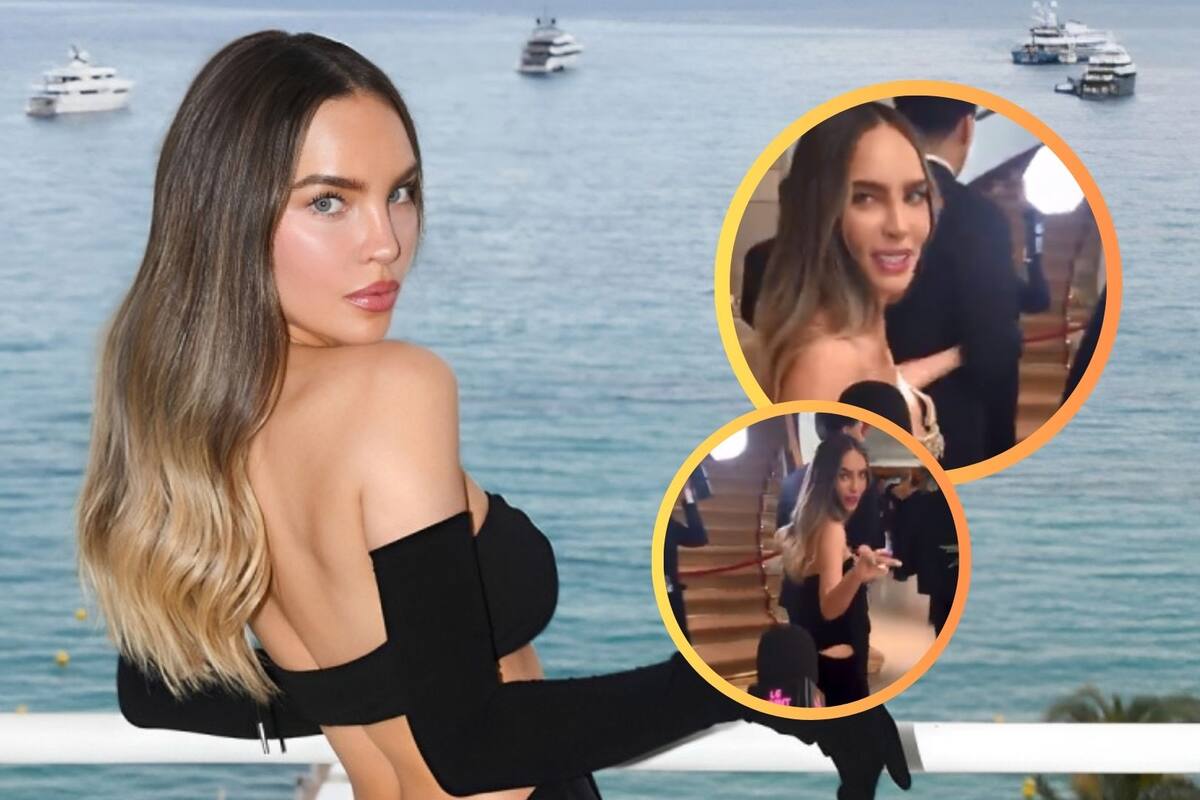 Belinda sufre incómodo momento en la alfombra roja del Festival de Cannes 2025