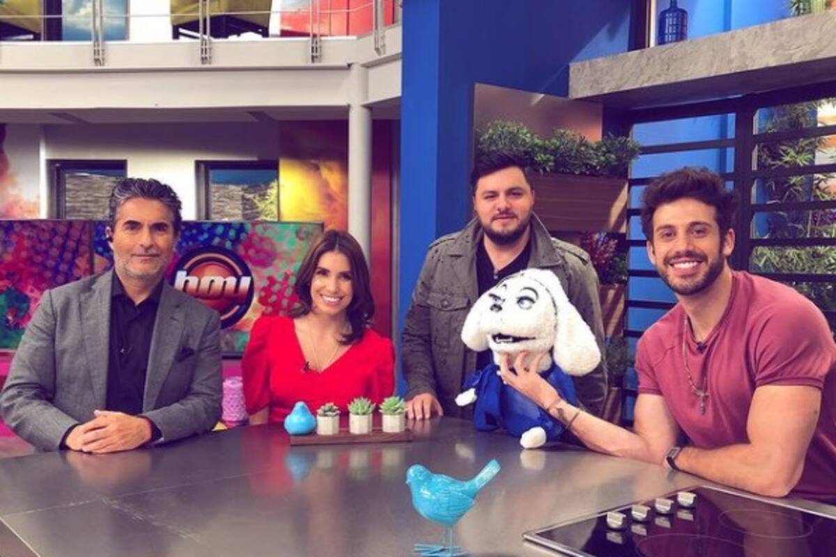 Invitado del programa "Hoy" habría hecho berrinche porque tuvo que compartir camerino y prefirió irse