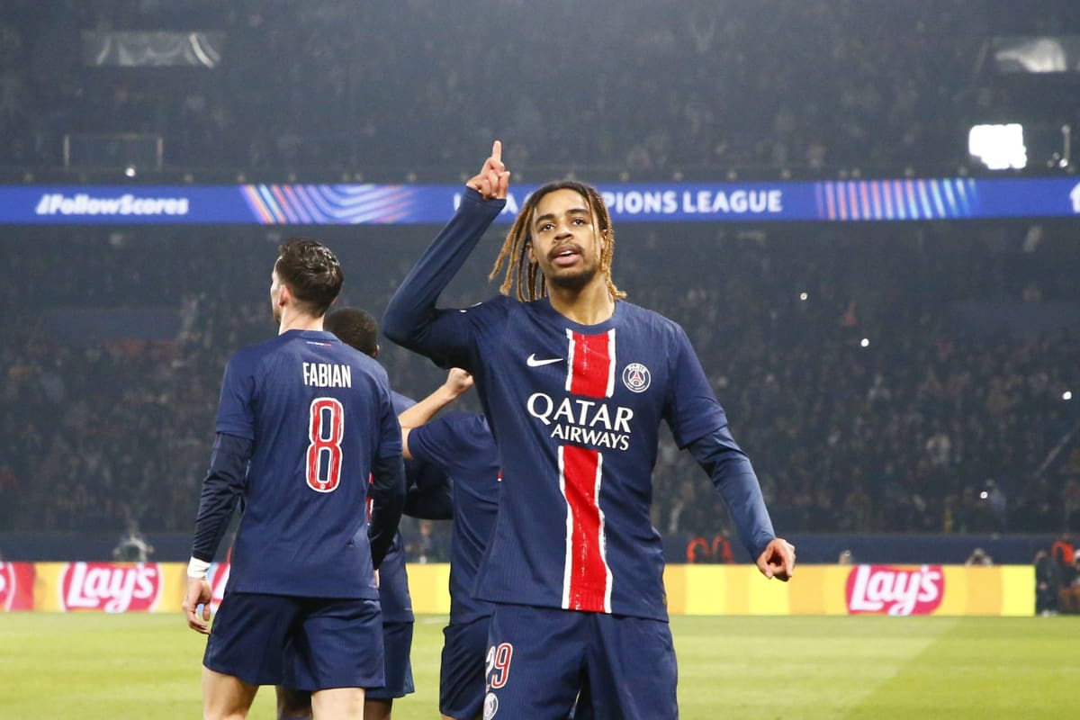 París Saint-Germain golea 10-0 al Brest en la Champions League