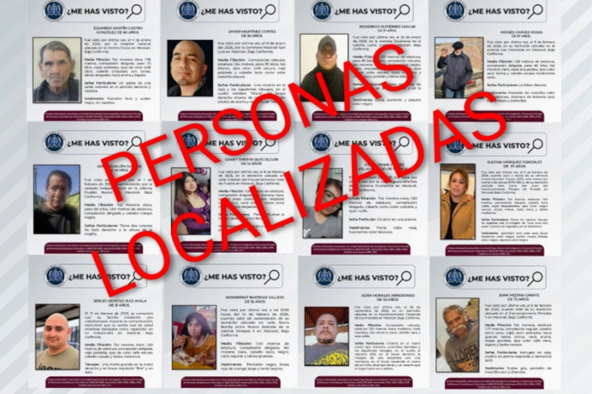 Localizan a 12 personas reportadas como desaparecidas; autoridades cancelan su búsqueda