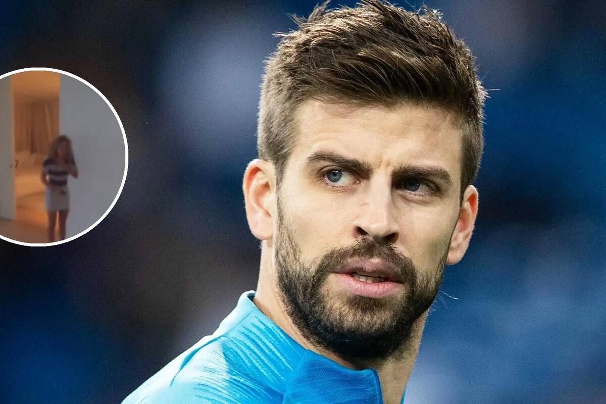 Filtran video de Piqué dándole un 'balonazo' a Shakira en el pecho