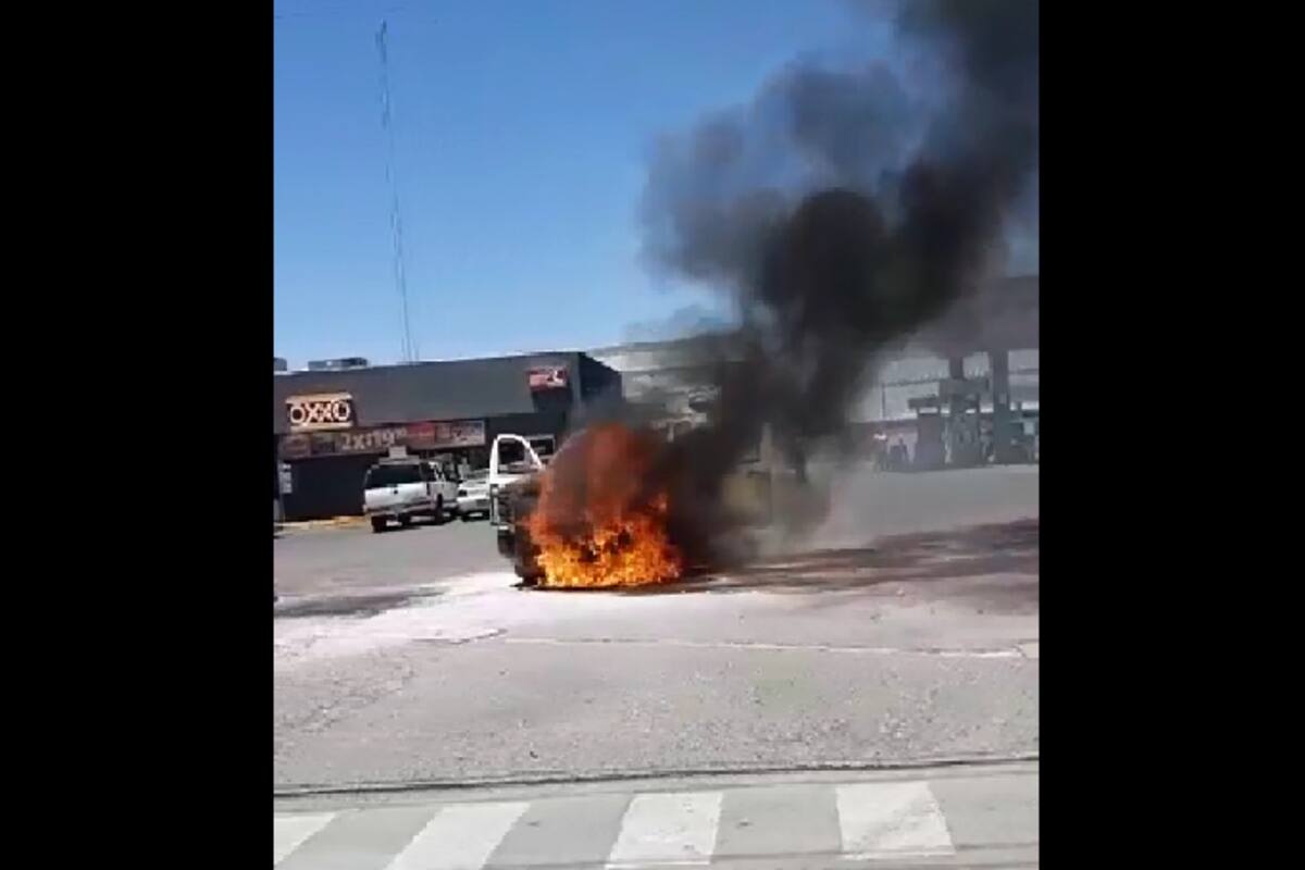 Desmienten incendio de auto de la AMIC