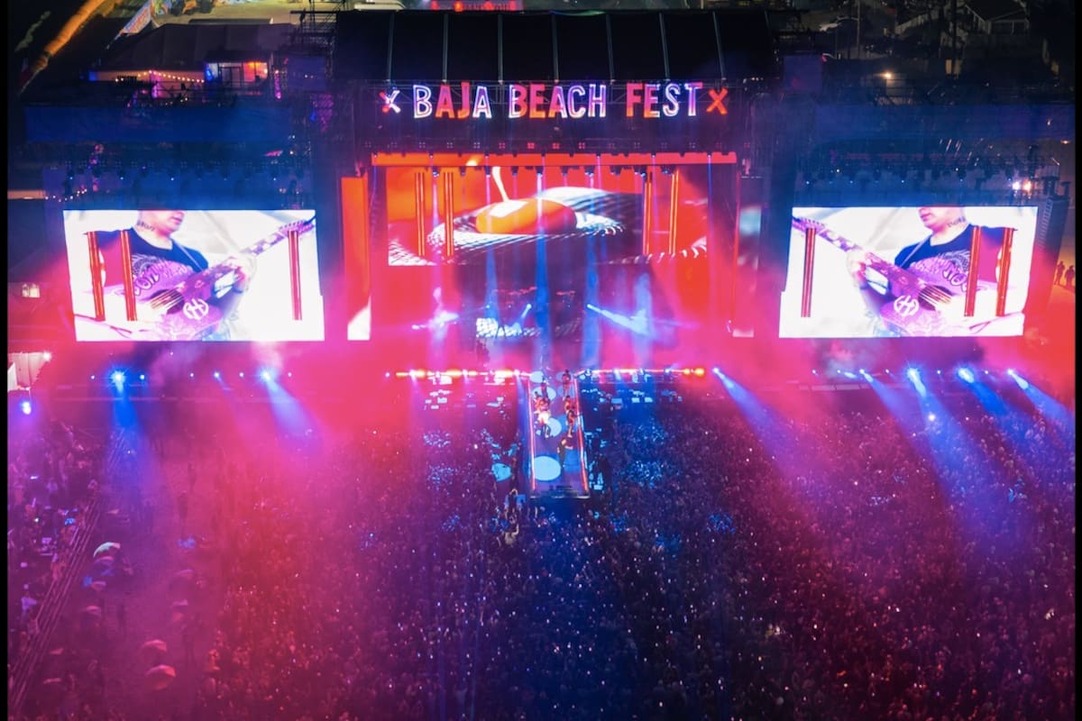 Fortalece el “Baja Beach Fest” la actividad turística y hotelera de Playas de Rosarito