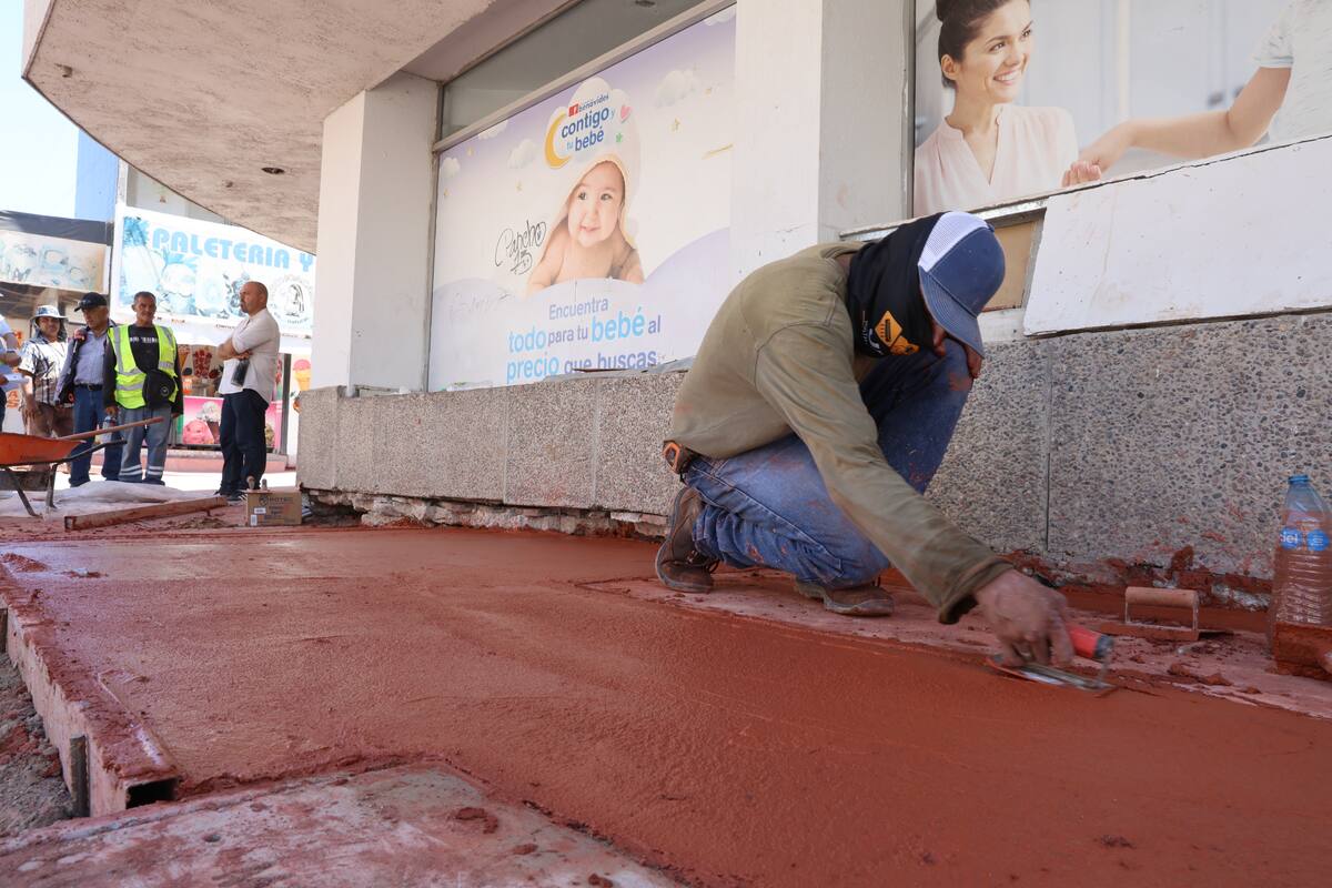 Concluirán obras  en el Centro para el  30 de octubre: Sidur