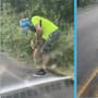 Perezoso ataca a motociclista en Costa Rica y el video se vuelve viral en redes (VIDEO)
