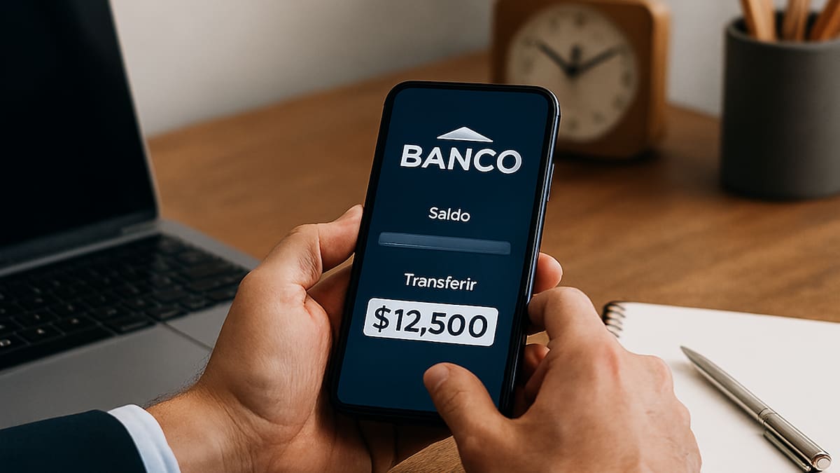 Si no configuras tu app bancaria antes del 30 de septiembre, tus transferencias quedarán limitadas a 12 mil 500 pesos