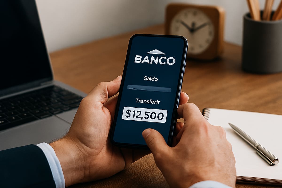 Si no configuras tu app bancaria antes del 30 de septiembre, tus transferencias quedarán limitadas a 12 mil 500 pesos