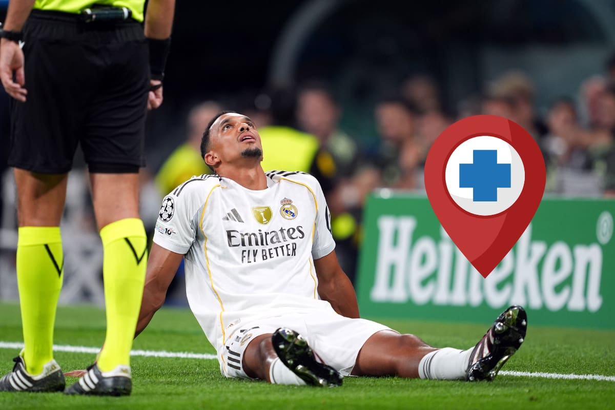 ¿Cuánto tiempo estaría de baja Trent Alexander-Arnold con el Real Madrid?