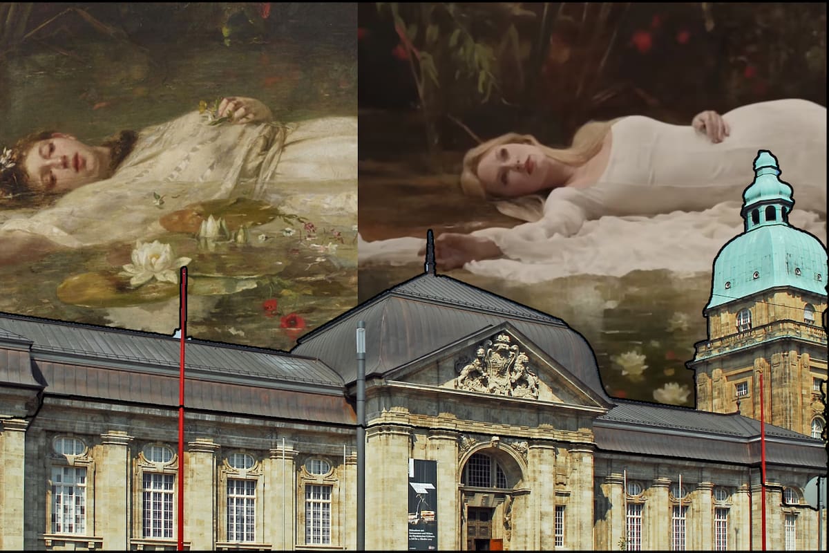 Fans de Taylor Swift llenan museo para ver la pintura que inspiró el éxito “The Fate of Ophelia”