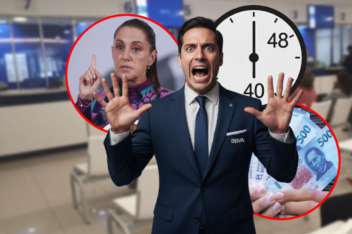 Jornada de 40 horas será bien recibida por BBVA, pero la institución bancaria sugirió pagar por hora trabajada en lugar de por día y también moderar los aumentos al salario mínimo en México