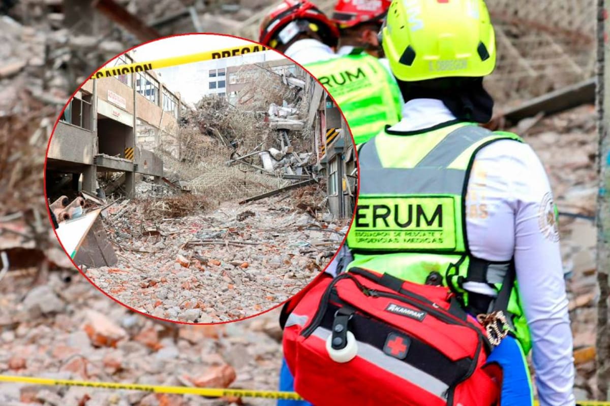 Rescatan cuerpo de tres trabajadores que perdieron la vida en edificio que se derrumbó en CDMX; iba a ser demolido ya que estaba en alto riesgo por resultar afectado en el sismo del 2017