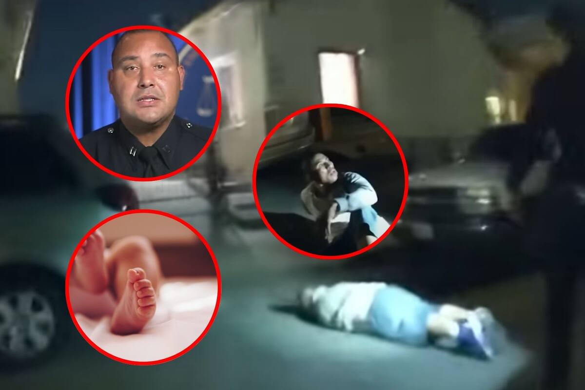 Video: Bebé de 10 meses da positivo a cocaína y fentanilo tras persecución policial a su padre en Los Ángeles