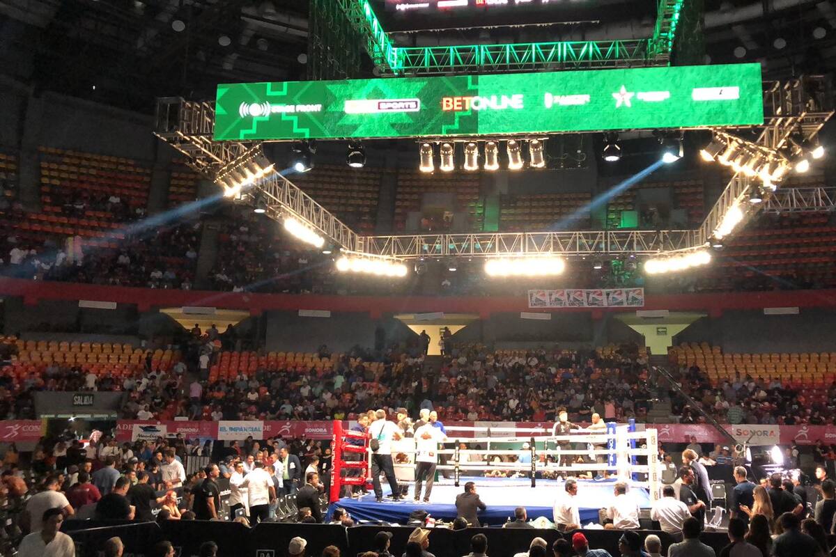 Así van los resultados en el ring esta noche en el CUM de Hermosillo