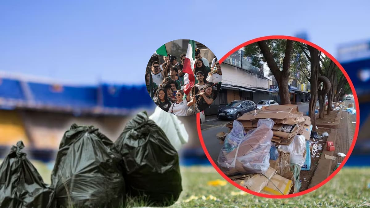 Más de 88 toneladas de basura son retiradas de Guadalajara tras los festejos por el triunfo de la Selección Nacional; limpiaron calles, fuentes y vialidades en zonas de alta concentración