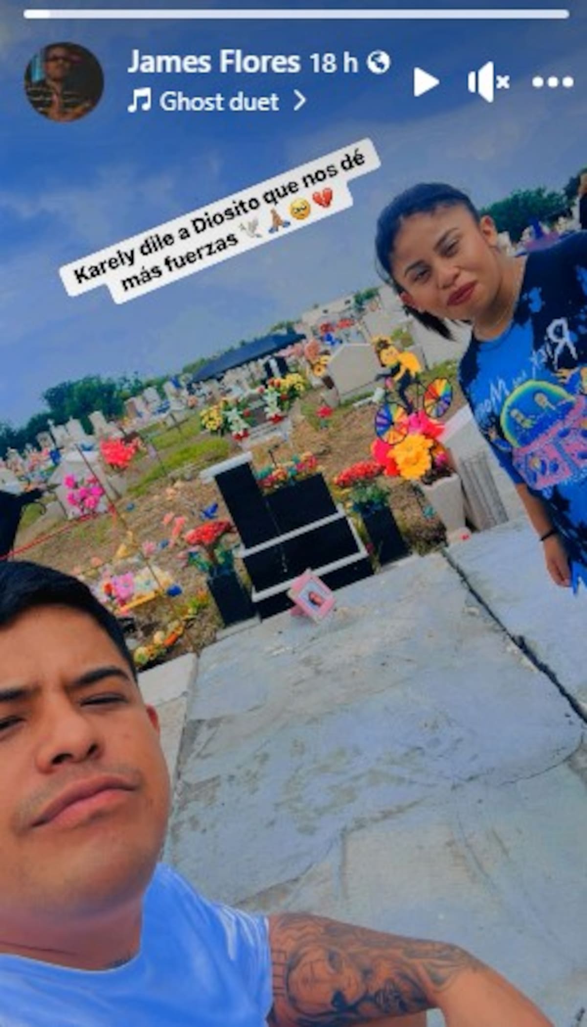 James Flores y Lupita TikTok / Cuenta de Facebook: James Flores