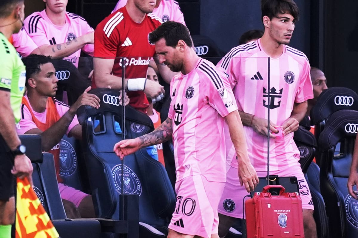 ¿Qué le pasó a Leo Messi en el juego contra el Necaxa?