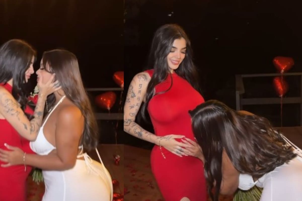 Karely Ruiz presenta a la madre de su futura hija ¿Quién es?