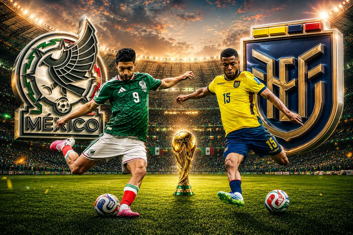 México vs Ecuador: Pronósticos, momios y las mejores apuestas para los dieciseisavos de final del Mundial 2026