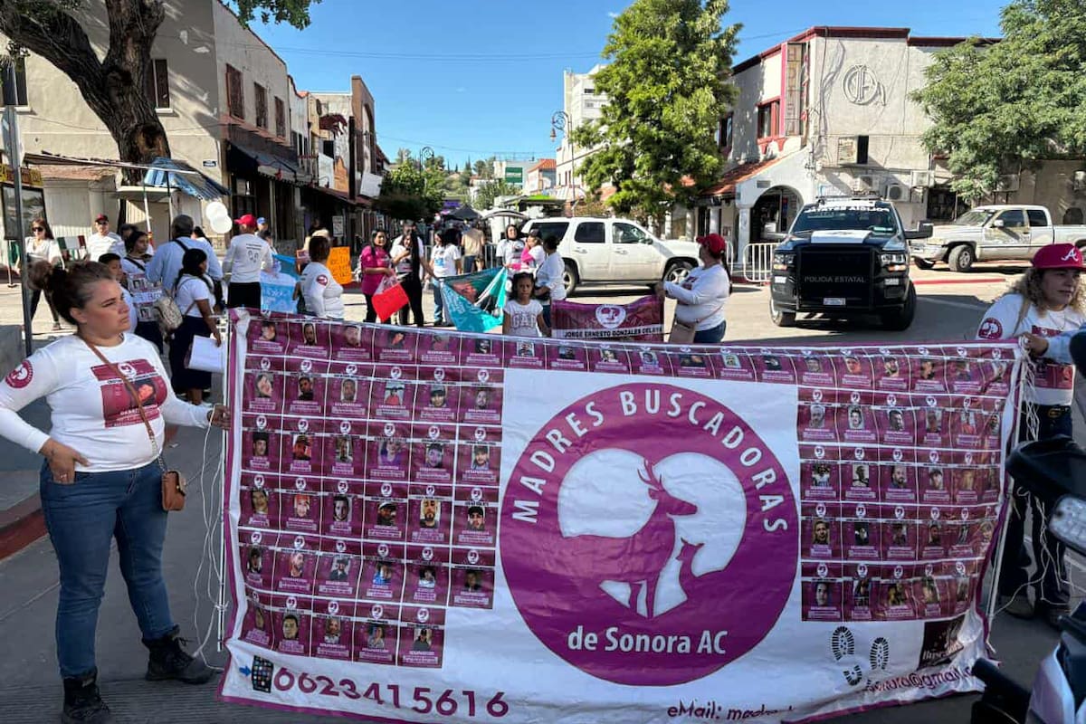 Colectivos de busqueda de Nogales inician marchas pacíficas
