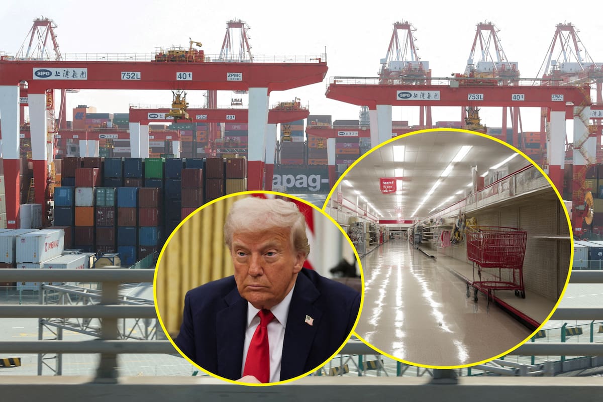 Se avecina escasez de productos y estantes vacíos en las tiendas de EEUU con la caída de los envíos desde China , alertan