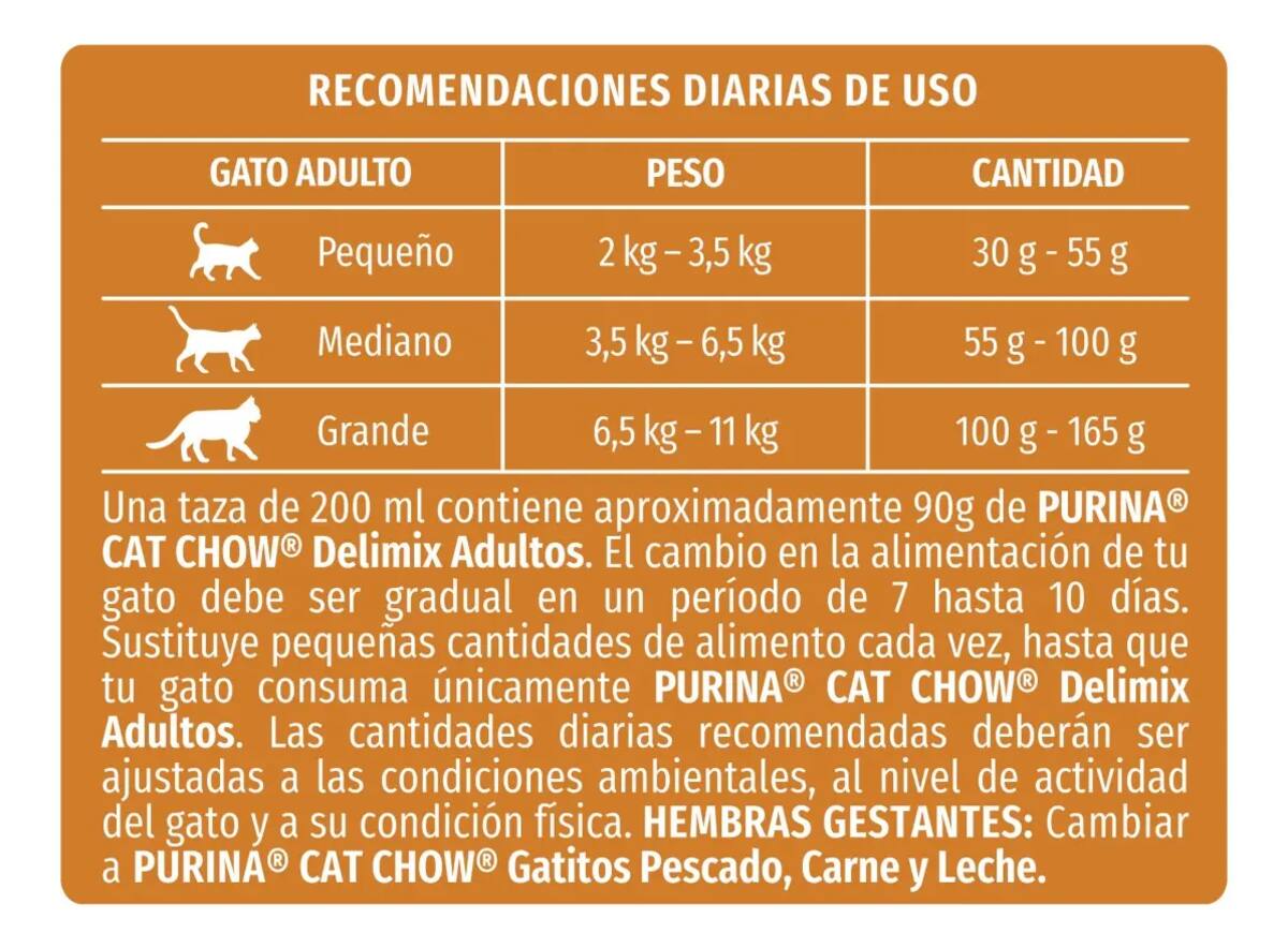 Alimento seco para felinos Purina Cat Chow Delimix | Mercado Libre
