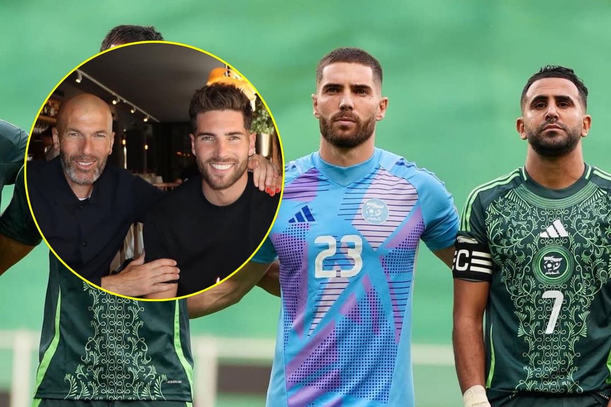 ¡Insólito! Hijo del legendario Zinedine Zidane debuta con la selección de Argelina en partido oficial