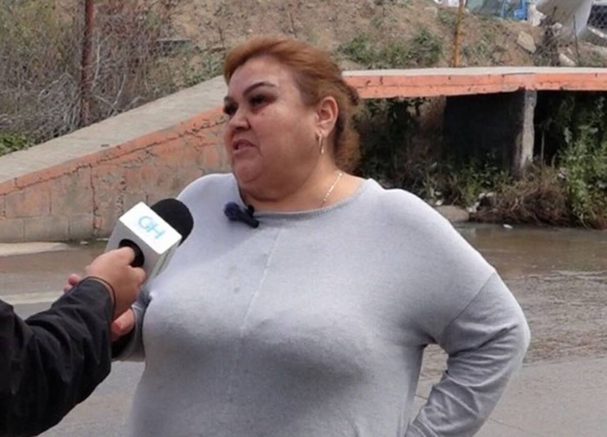 Cecilia Martínez, vecina de la calle Tibujina.