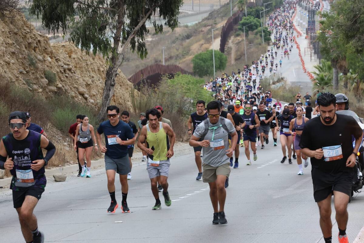 El Medio Maratón que empezó en San Diego y terminó en Tijuana