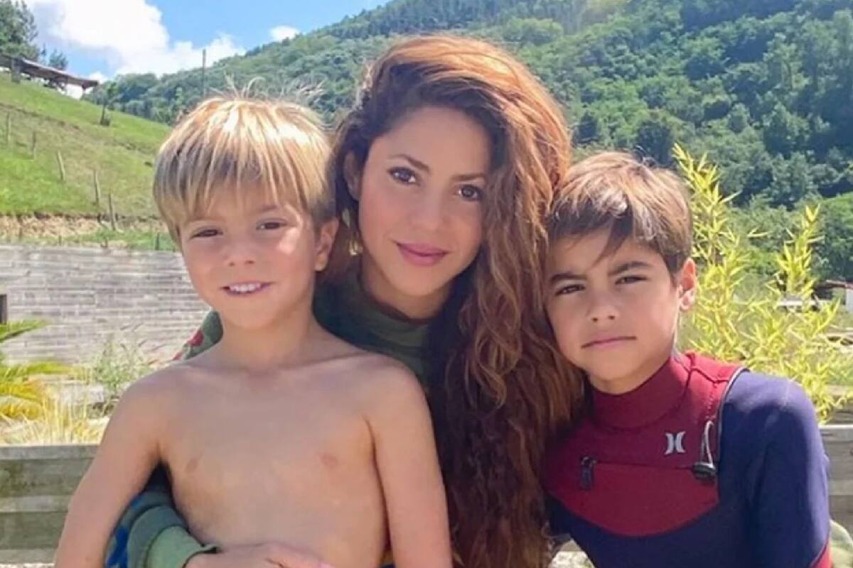 Shakira peleará la custodia de sus hijos tras ruptura con Piqué