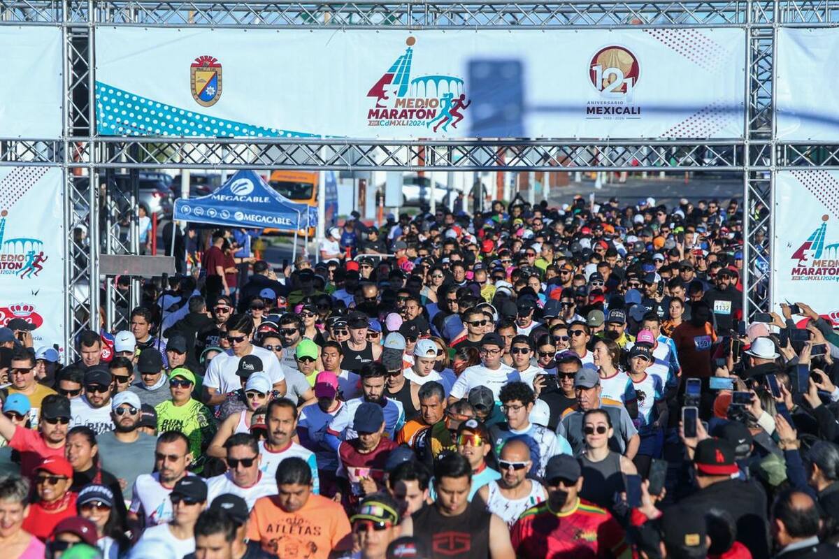 Tendrá BC siete medios maratones para el 2025