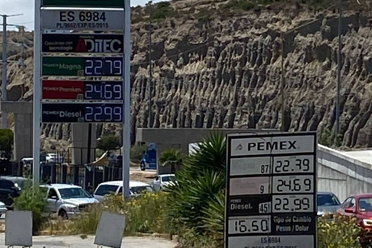 Reportan aumento en costo de gasolina