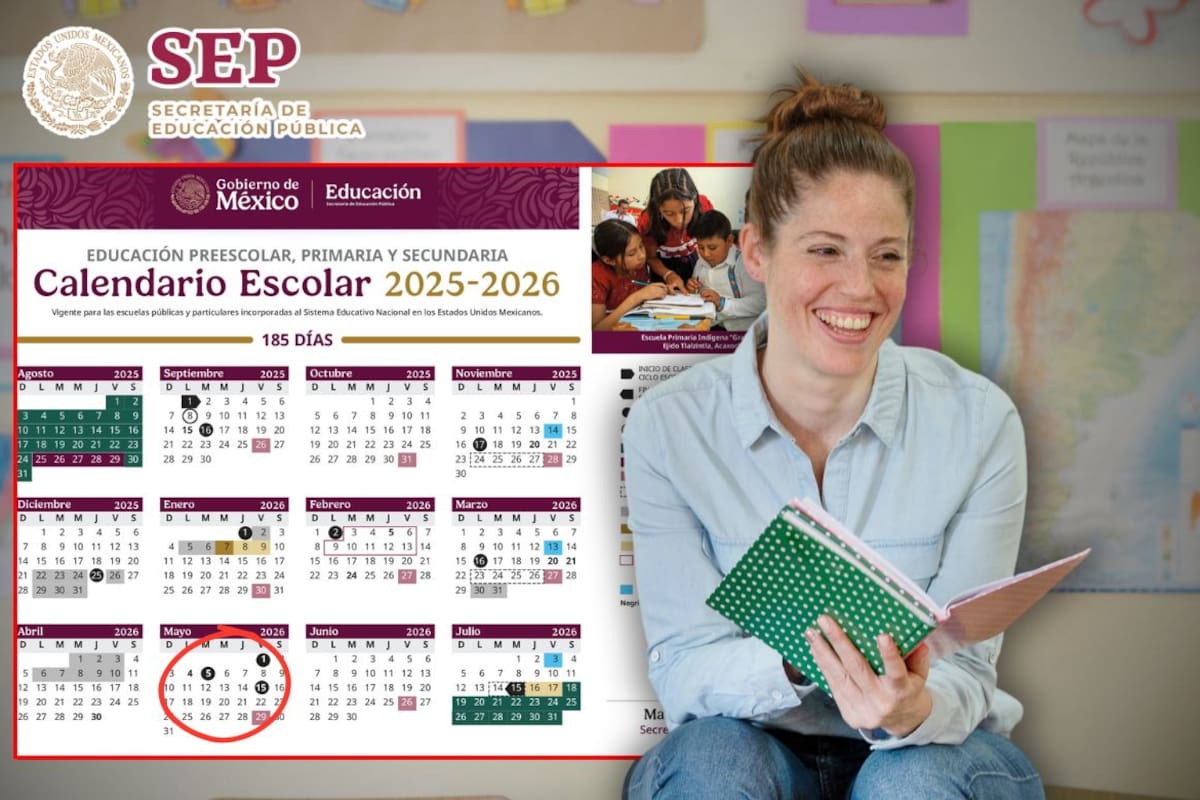 Megapuente escolar para estudiantes de educación básica llegará esta semana a México; esto dice el calendario oficial de la SEP