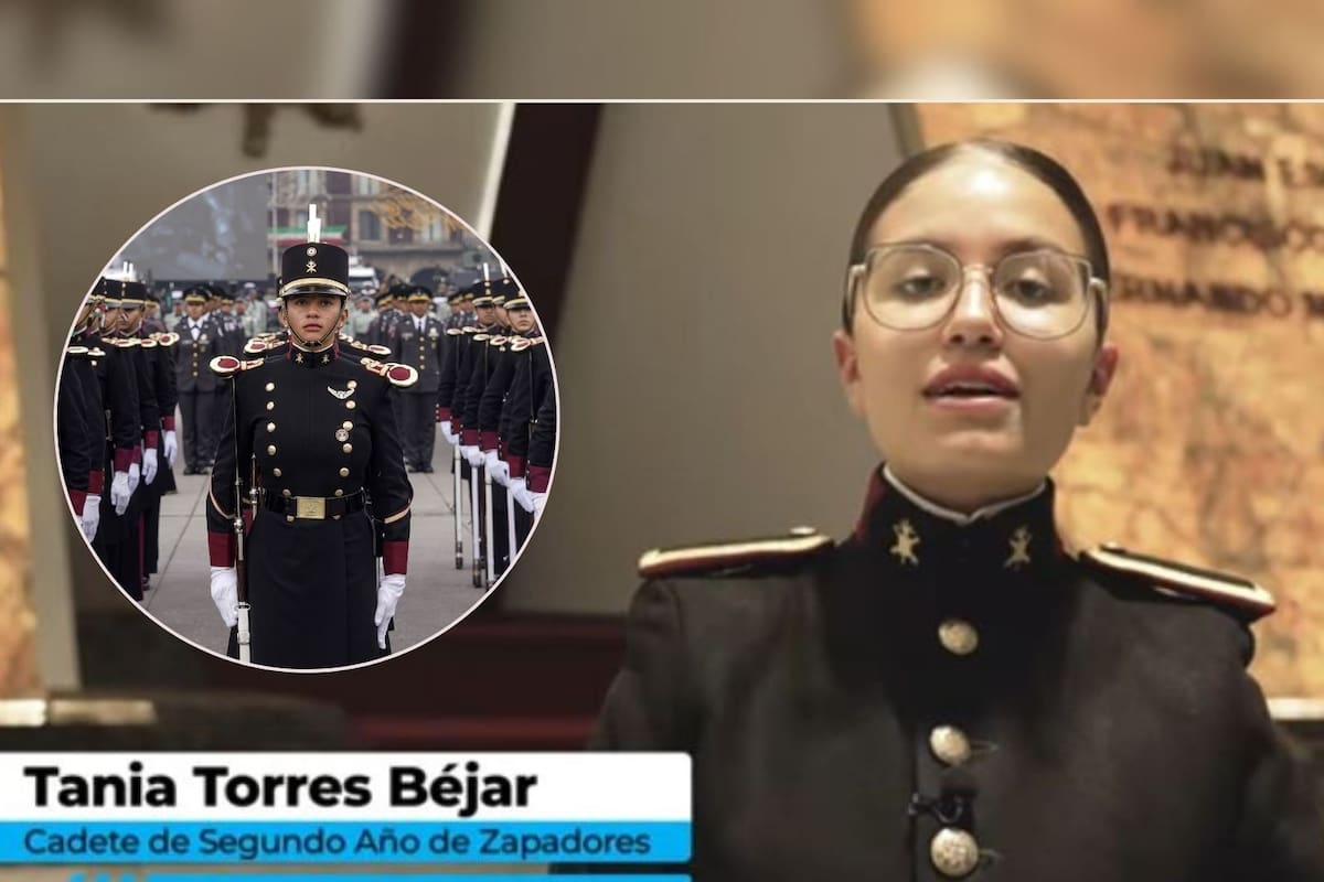Mujeres cadetes se preparan en igualdad con los hombres en el Heroico Colegio Militar de la CDMX