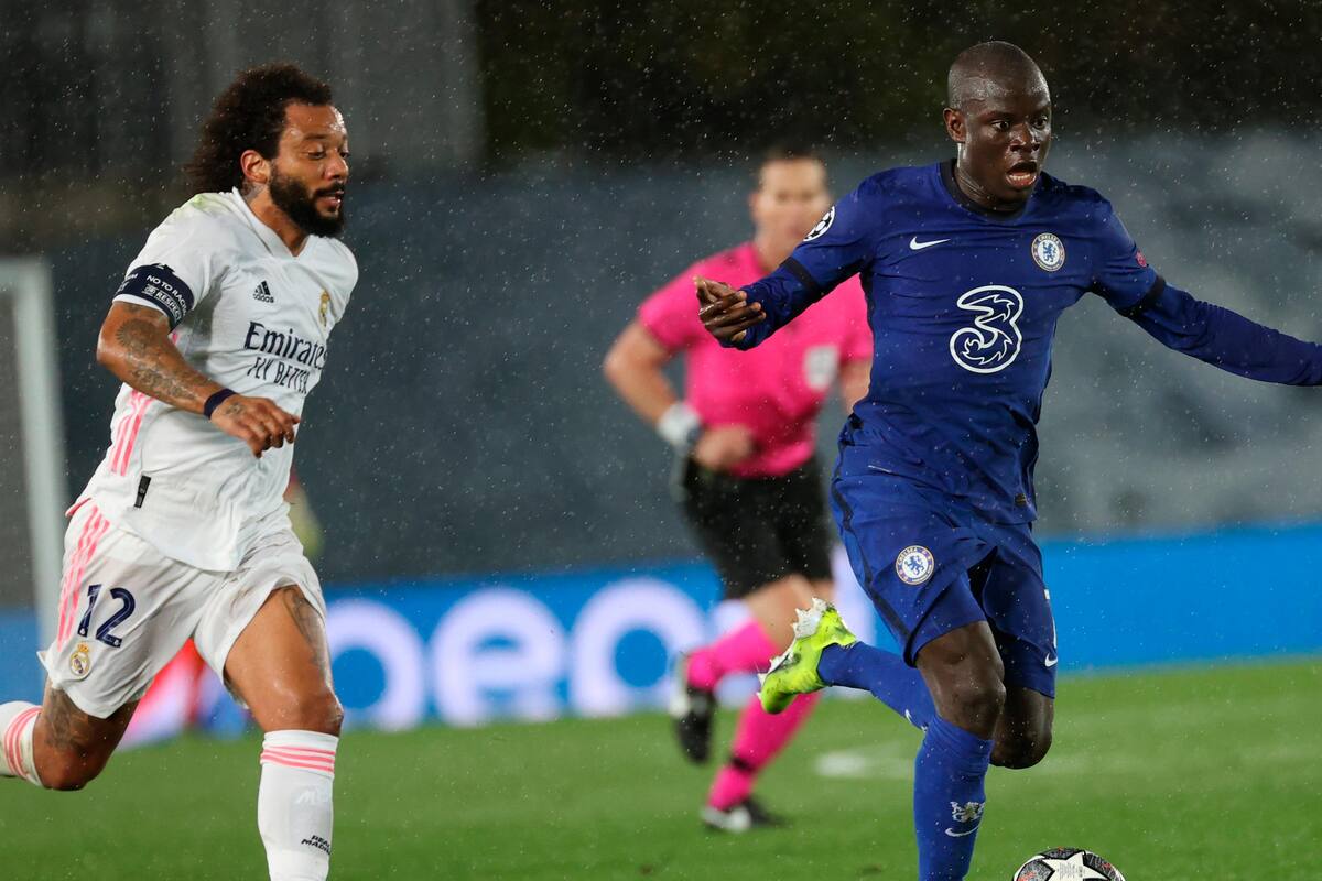 Kanté es elegido MVP de semifinal de Champions en la ida; estos fueron sus números