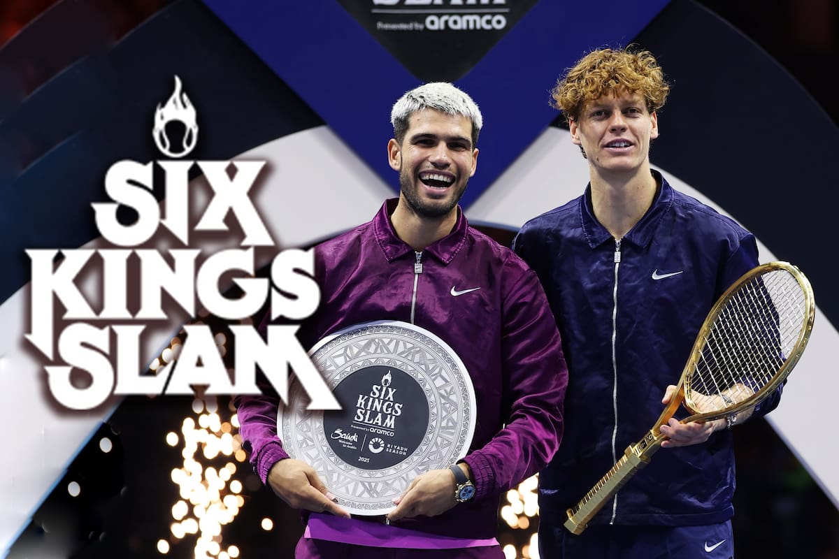 Jannik Sinner vence a Alcaraz en el Six Kings Slam y se lleva el premio más grande en la historia del tenis