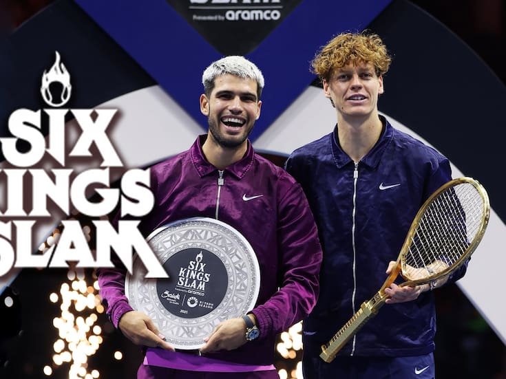 Jannik Sinner vence a Alcaraz en el Six Kings Slam y se lleva el premio más grande en la historia del tenis