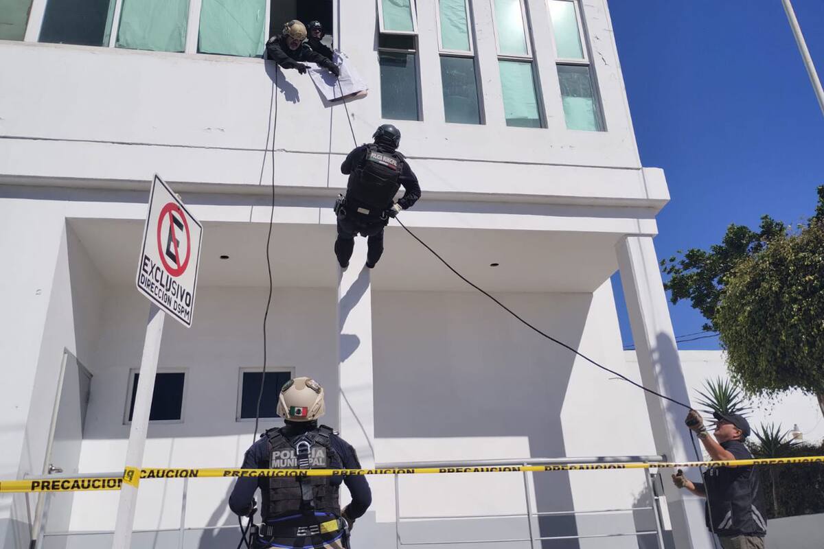 Capacitan a policías de Ensenada en protocolos de altura y primeros auxilios