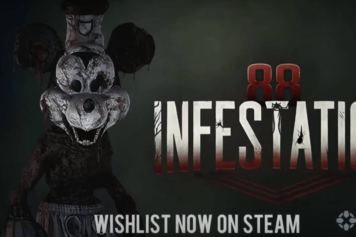 Video: Lanzan tráiler del videojuego Infestación 88, donde Mickey Mouse será tu peor pesadilla