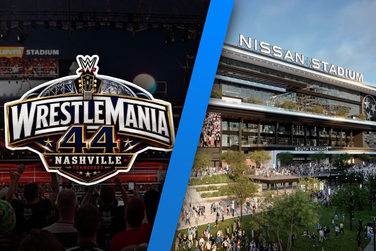 WWE está en negociaciones activas para llevar Wrestlemania a Nashville