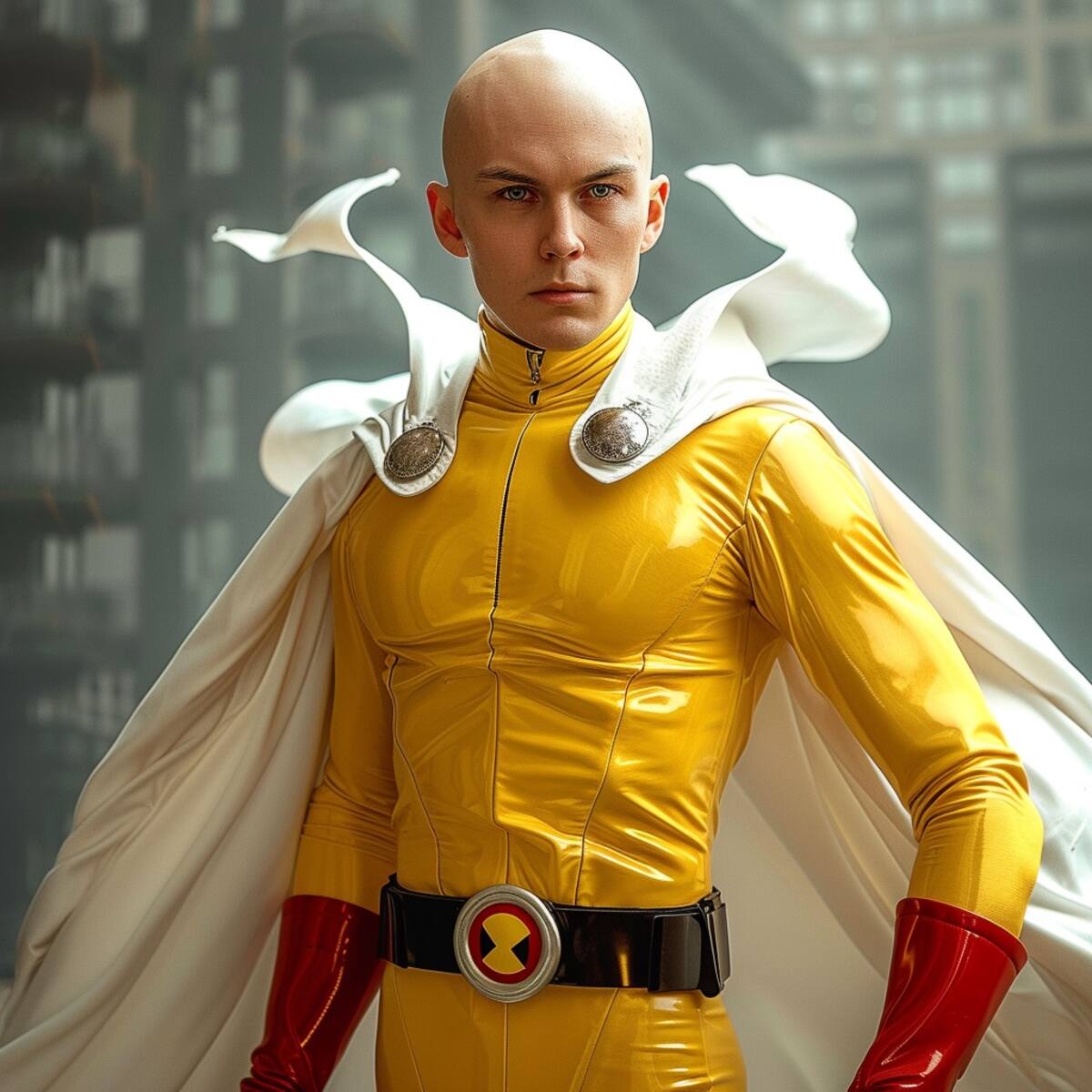Saitama de One Punch Man en versión realista según la Inteligencia Artificial