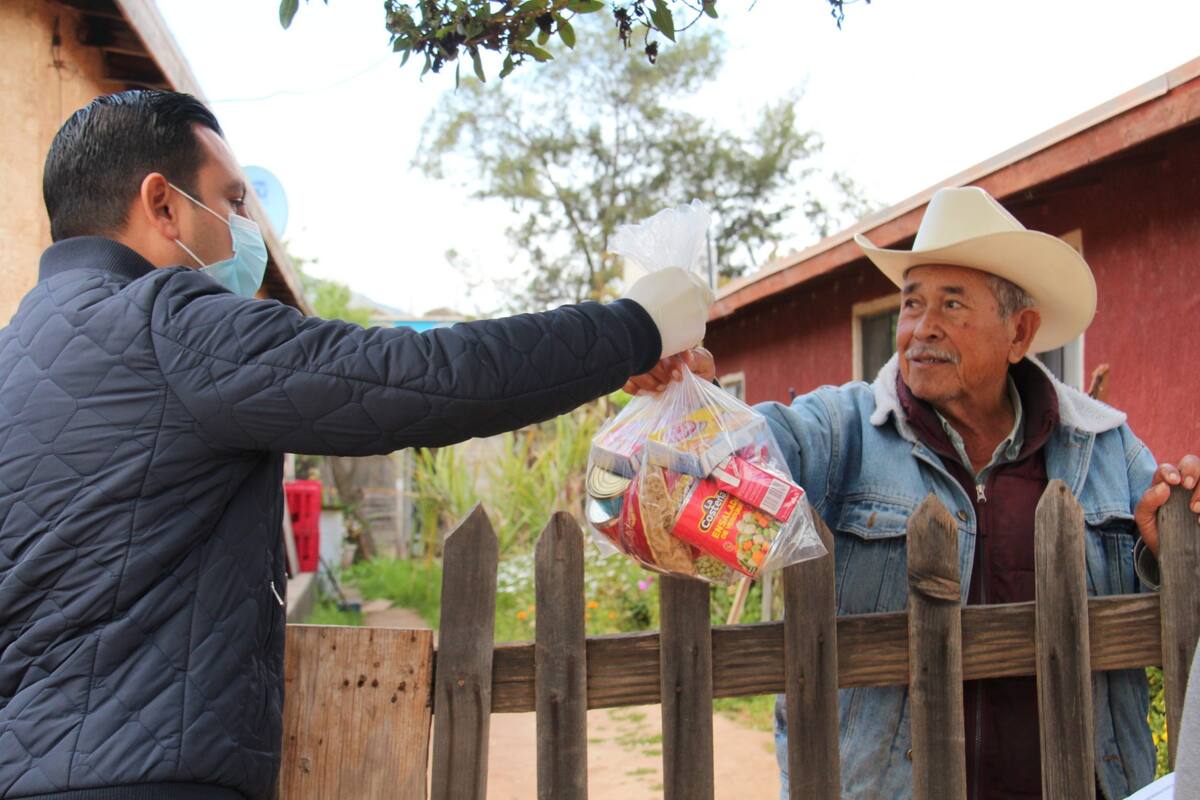 Entregan despensas como parte del programa "Prevención en Marcha"