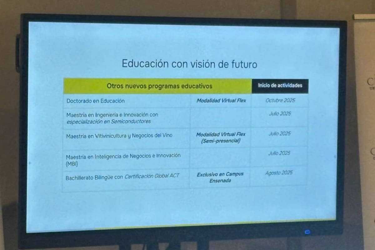 Presenta plan de innovación educativa Cetys
