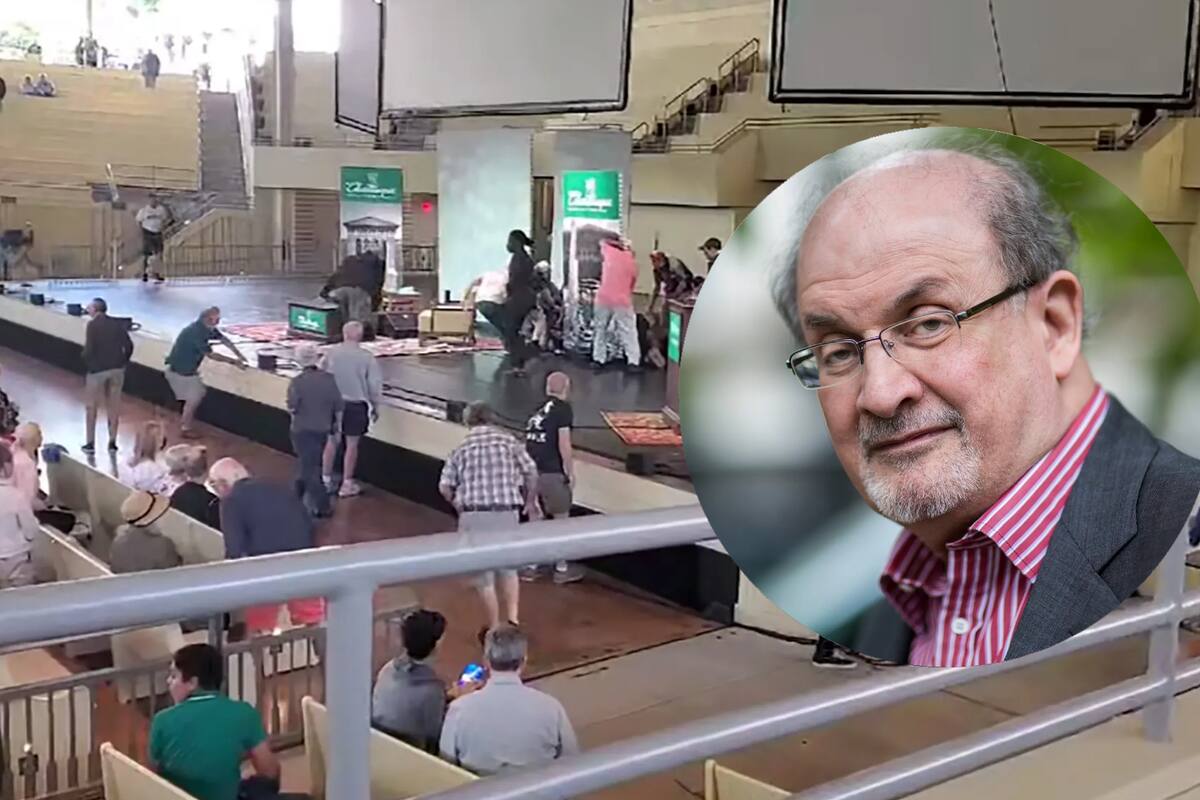VIDEO: Se filtran nuevas imágenes del apuñalamiento de Salman Rushdie