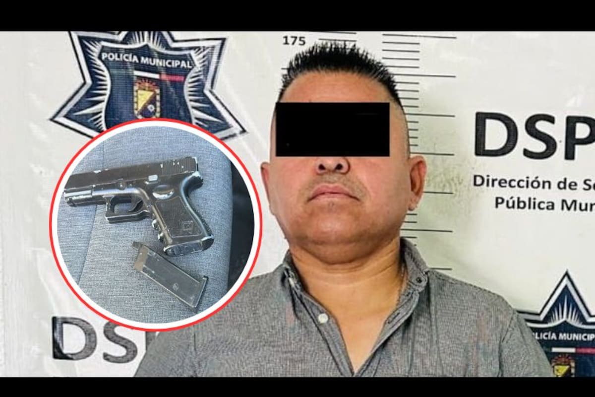 Automovilista detenido por amenazar a mujer con una pistola falsa en Valle del Pedregal