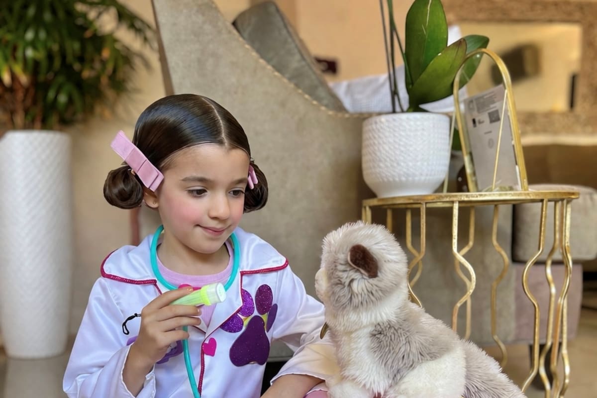 Los peques del hogar celebran la infancia