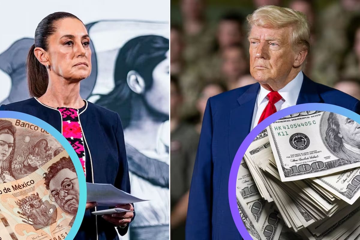 ¿Cuánto es la diferencia entre el sueldo de Claudia Sheinbaum y Donald Trump?