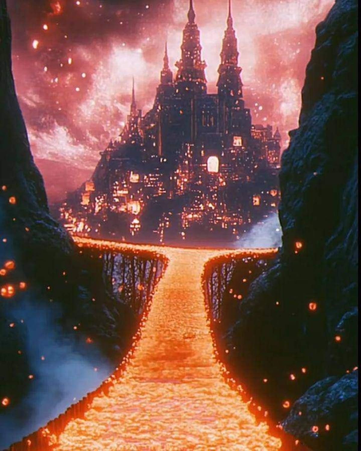 El mundo de los muertos en la vida real según una IA