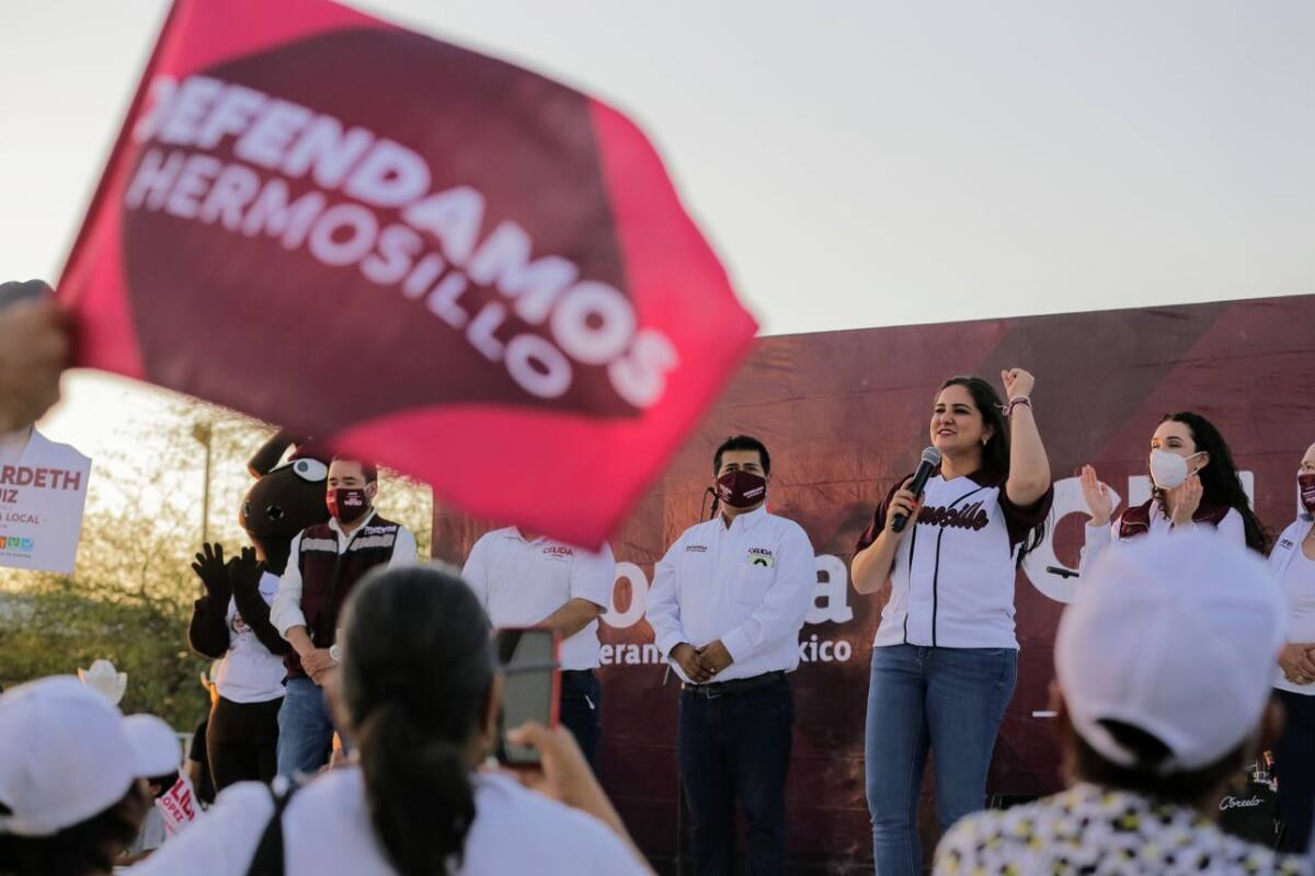 Elecciones Hermosillo 2021: "Hay que defender el proyecto de la Cuarta Transformación de los corruptos", Célida López