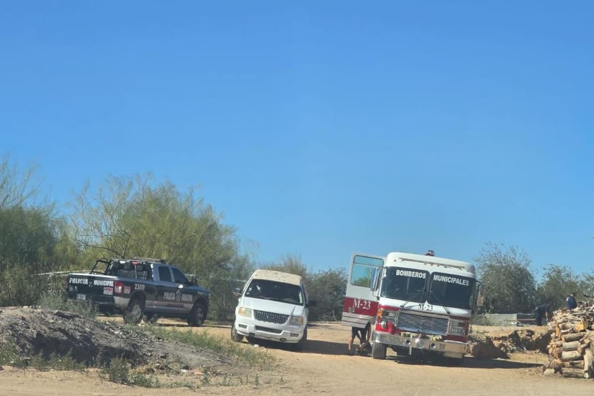 Localizan cuerpo con señales de violencia en canal encementado en San Luis Río Colorado
